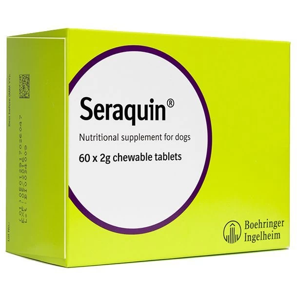 Seraquin Chewable Tablets for Dogs - 2g Seraquin Chewable Tablets For Dogs - 2g -Healthy Pets Shop 2