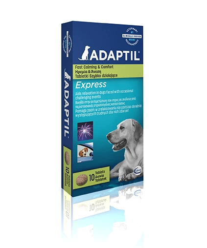 Adaptil Express Tablets - 10 Tablets Adaptil Express Tablets - 10 Tablets -Healthy Pets Shop adaptil express 10 1 2
