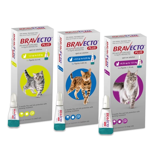 Bravecto Plus for Large Cats Bravecto Plus For Large Cats -Healthy Pets Shop bravecto plus cats spot on 2