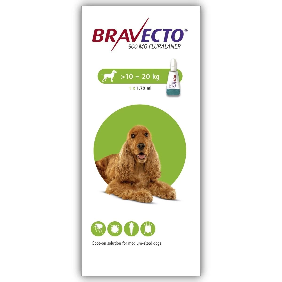 Bravecto Spot-On for Medium Dogs Bravecto Spot-On For Medium Dogs -Healthy Pets Shop bravecto spot on medium dog