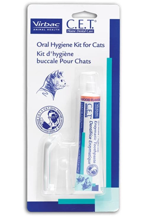 Oral Hygiene Kit for Cats Oral Hygiene Kit For Cats -Healthy Pets Shop cet oral hygiene kit for cats 18432.1517338627.500.750