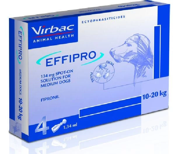 EffiPro Spot-On Medium Dog - 4 Pack EffiPro Spot-On Medium Dog - 4 Pack -Healthy Pets Shop effipro mediumdog