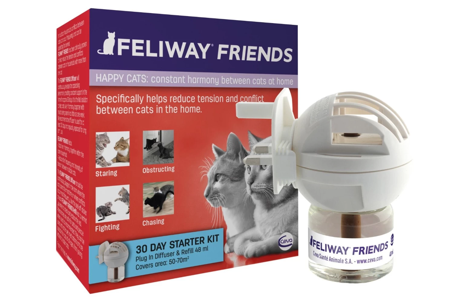 Feliway Friends Diffuser Device Feliway Friends Diffuser Device -Healthy Pets Shop feliway friends diffuser