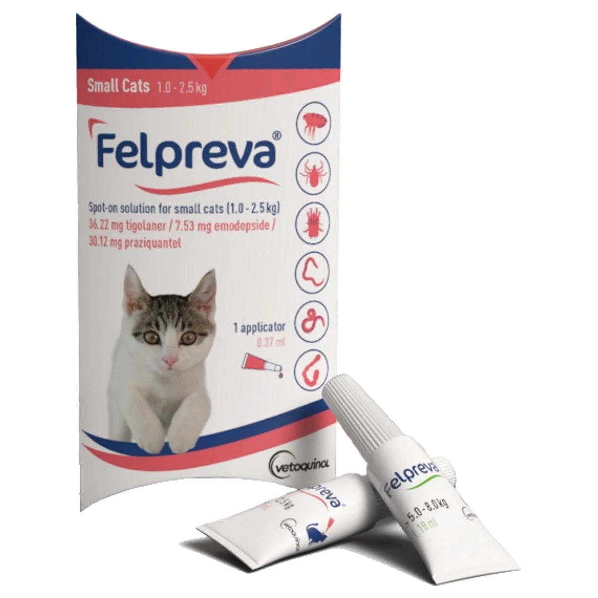 Felpreva Spot on Solution for Small Cats Felpreva Spot On Solution For Small Cats -Healthy Pets Shop felpreva sml cat fel029