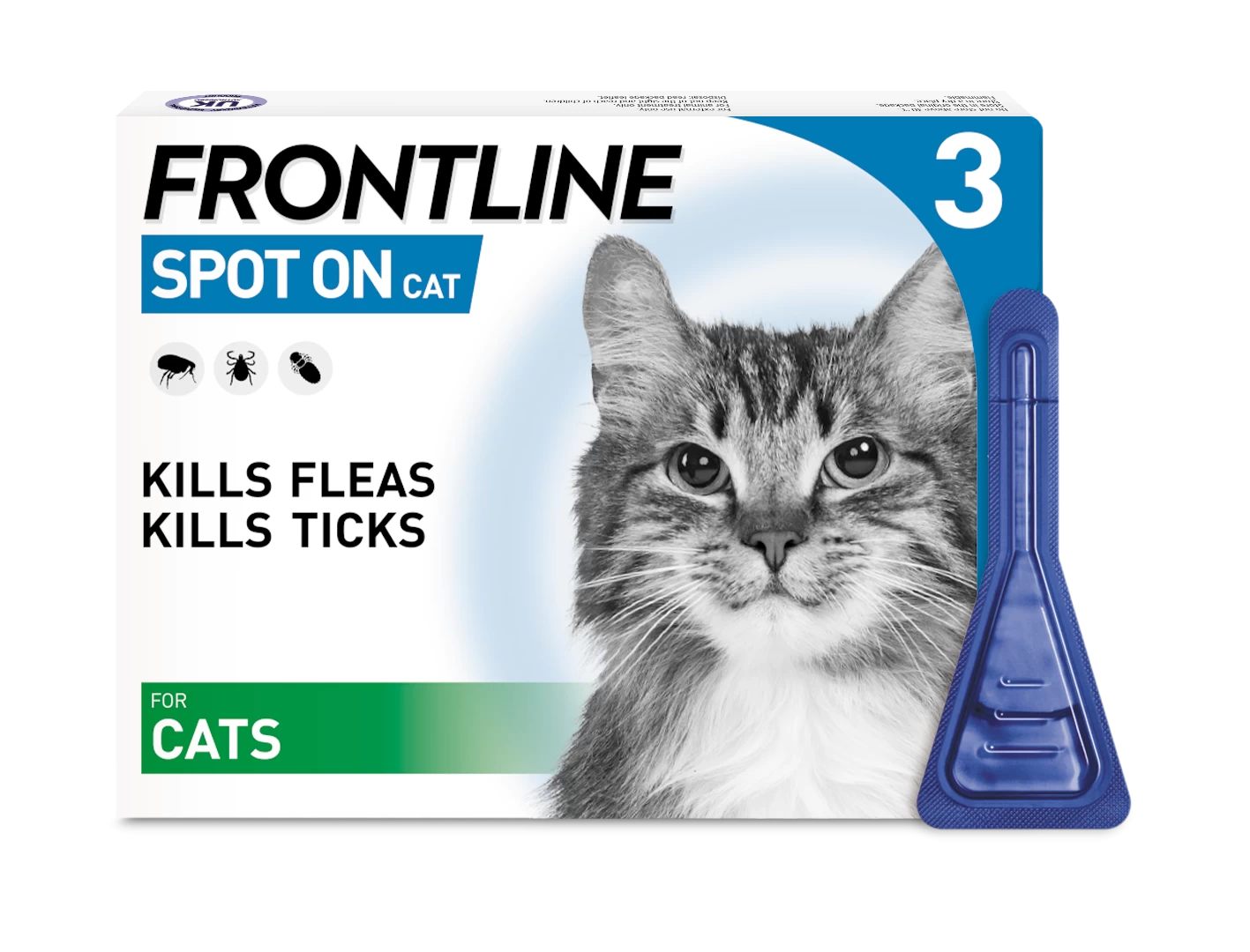 Frontline Spot-On Flea & Tick Treatment Cat - 3 Pack Frontline Spot-On Flea & Tick Treatment Cat - 3 Pack -Healthy Pets Shop frontline cat 3 1