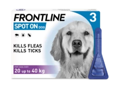 Frontline Spot-On Flea & Tick Treatment Dog 20-40kg - 3 Pack