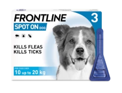 Frontline Spot-On Flea & Tick Treatment Dog 10-20 Kg - 3 Pack