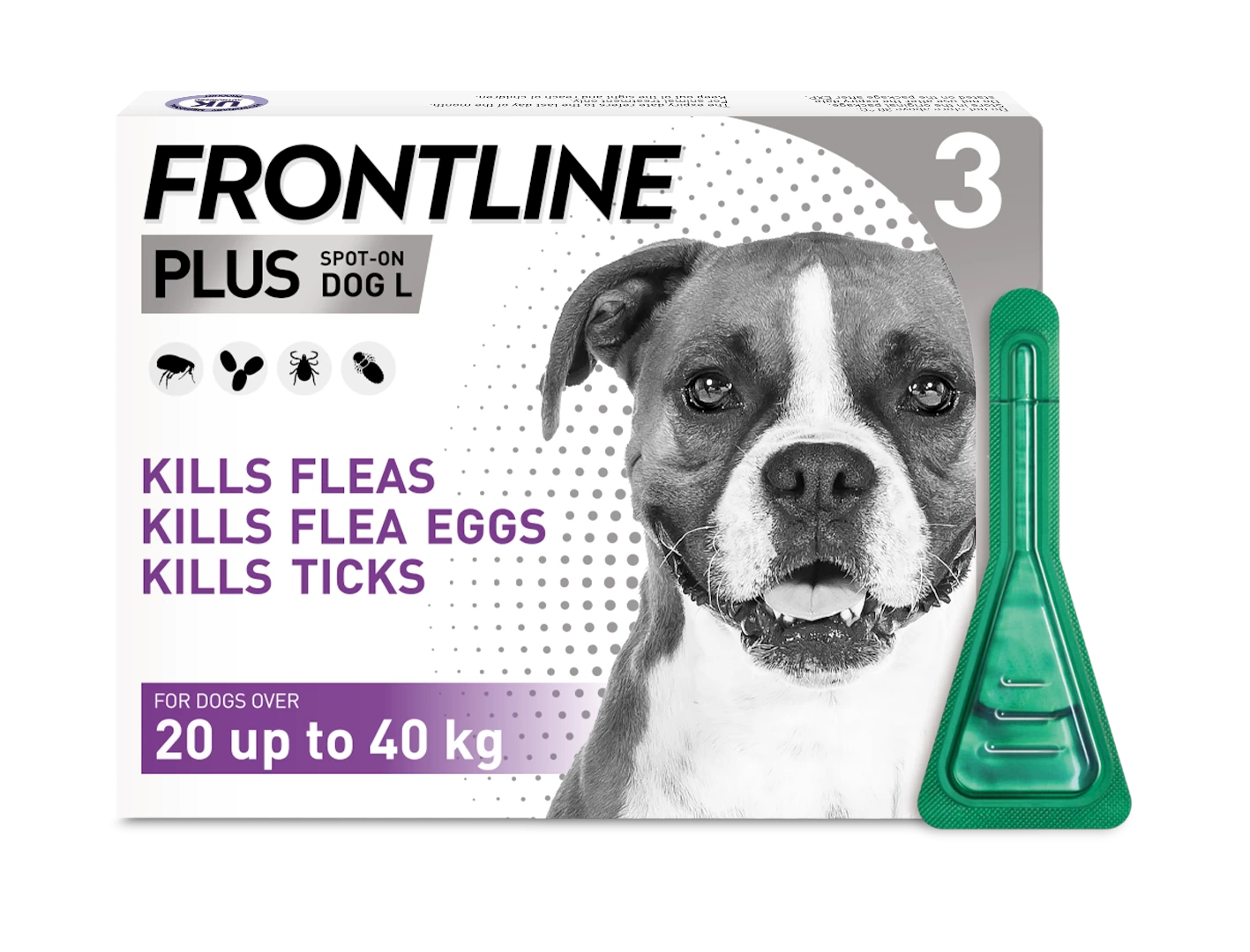 Frontline Plus Spot-On Large Dog - 3 Pack Frontline Plus Spot-On Large Dog - 3 Pack -Healthy Pets Shop frontline plus dog l 3 new