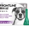 Frontline Plus Spot-On Large Dog - 6 Pack 2 Frontline Plus Spot-On Large Dog - 6 Pack -Healthy Pets Shop frontline plus dog l 6 new
