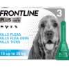Frontline Plus Spot-On Medium Dog - 3 Pack 2 Frontline Plus Spot-On Medium Dog - 3 Pack -Healthy Pets Shop frontline plus dog m 3 new