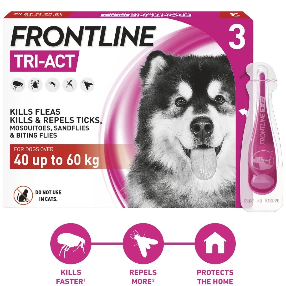 Frontline Tri-Act Spot on Solution for Extra Large Dogs Frontline Tri-Act Spot On Solution For Extra Large Dogs -Healthy Pets Shop frontline triact xldog fro062