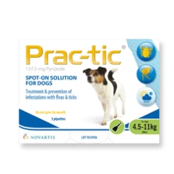 Prac-tic Spot-On For Small Dogs - 3 Pack