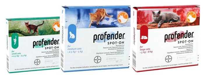 Profender for Medium Cats - 2 Pipettes Profender For Medium Cats - 2 Pipettes -Healthy Pets Shop profender pro05all 1