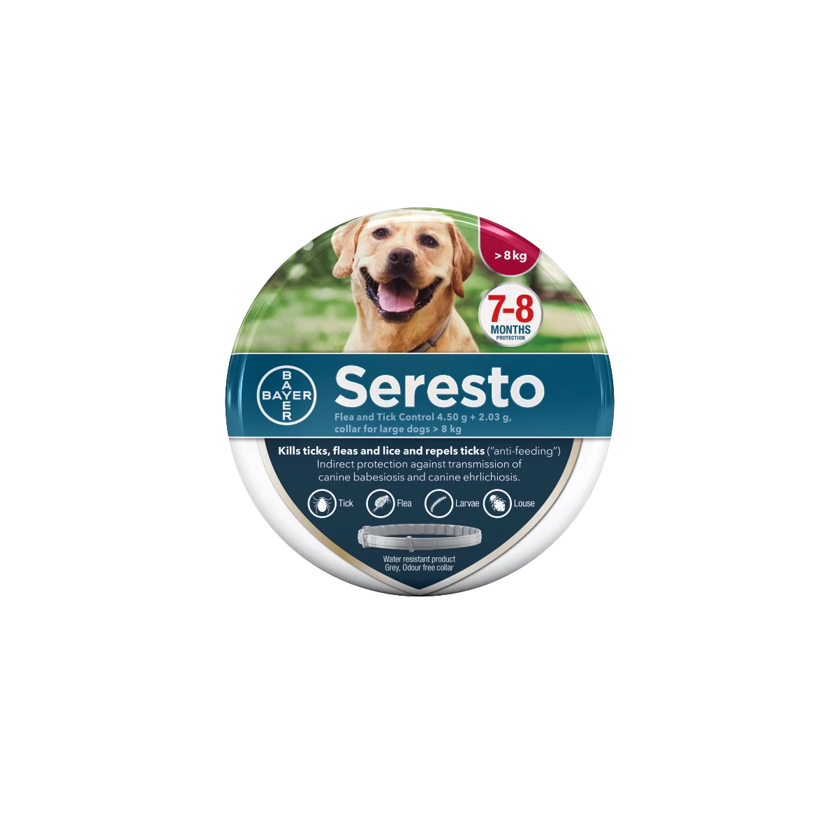 Seresto Flea and Tick Control Collar for Dogs >8kg Seresto Flea And Tick Control Collar For Dogs >8kg -Healthy Pets Shop seresto large dog nfa