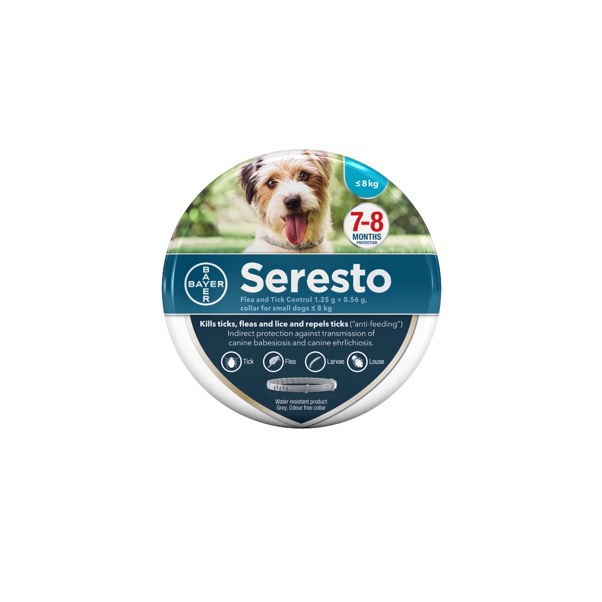Seresto Flea and Tick Control Collar for Small Dogs <8kg Seresto Flea And Tick Control Collar For Small Dogs <8kg -Healthy Pets Shop seresto small dog nfa
