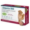 Simparica Trio For Dogs 48mg - 3 Pack 1 Simparica Trio For Dogs 48mg - 3 Pack -Healthy Pets Shop simparica trio dog 20 40kg