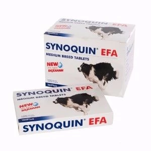 Synoquin EFA Medium Breed Dog - 120 Tablets Synoquin EFA Medium Breed Dog - 120 Tablets -Healthy Pets Shop synoquin medium tablets
