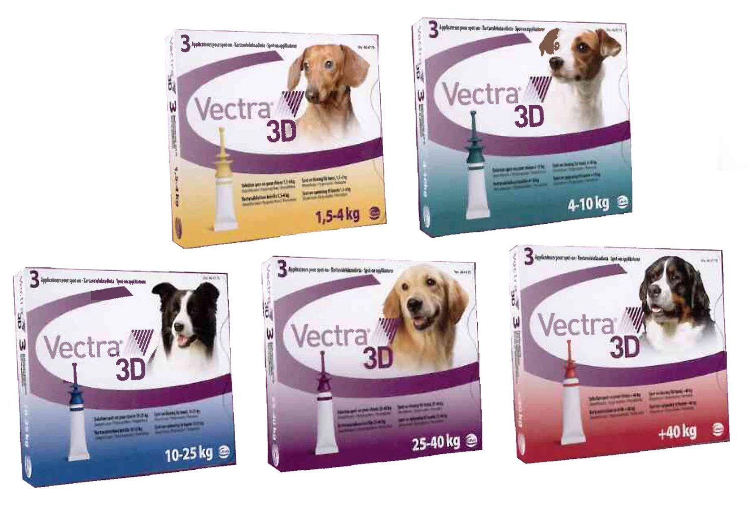 Vectra 3D Dog - > 40kg Vectra 3D Dog - > 40kg -Healthy Pets Shop vectra 3d